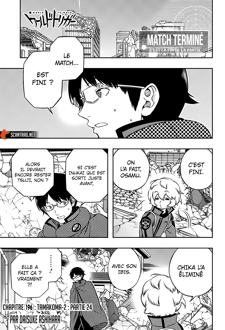 World Trigger: Chapter 196 - Page 1